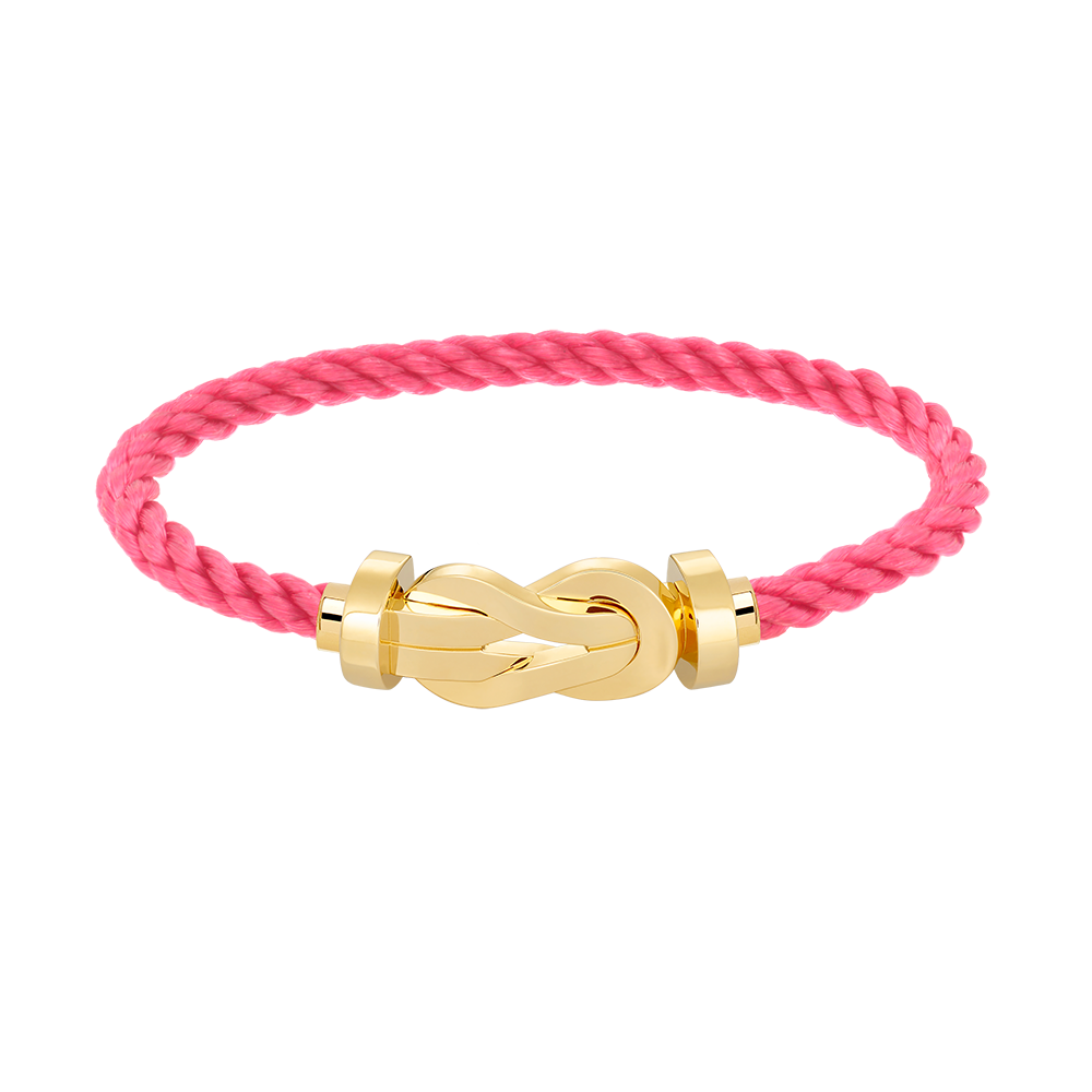 [AuraEcho Jewelry]CHANCE LARGE 8 FIGURE BUCKLE NO DIAMOND BRACELET GOLD