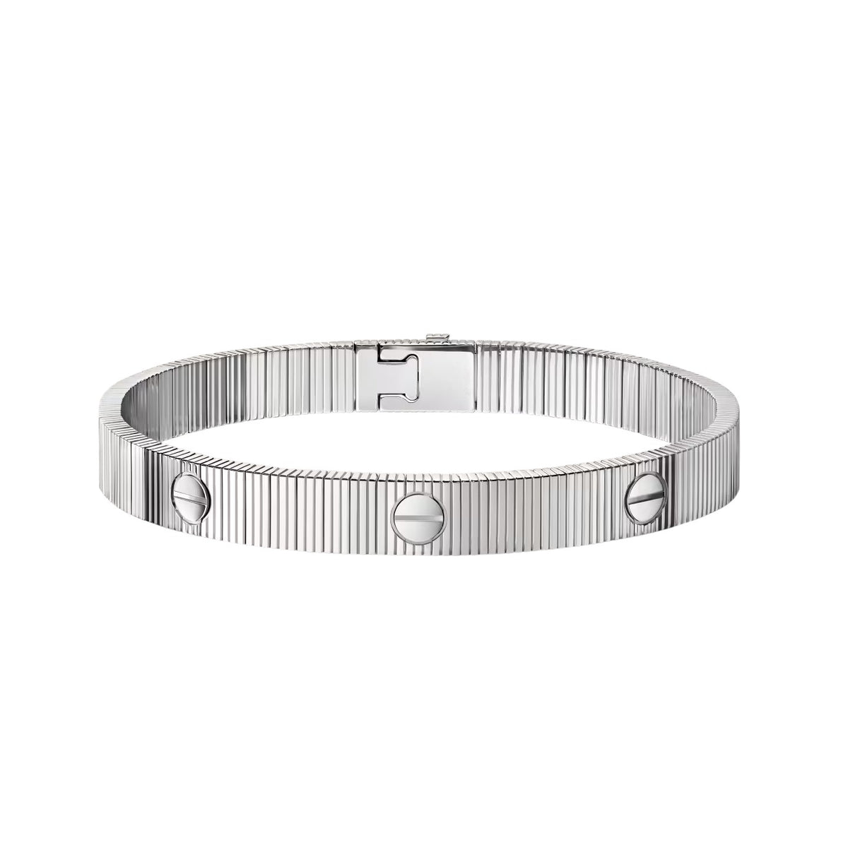 [AuraEcho]Love & Force Large Horseshoe Trio Bracelet Stack Set