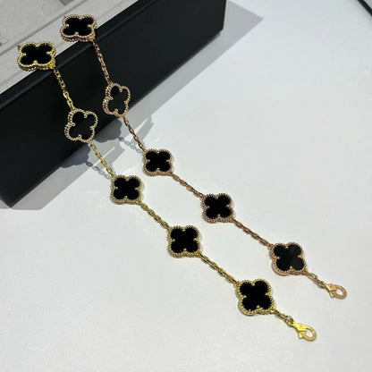 [AuraEcho]Clover & Juste & Lover  Bracelet Stack Set