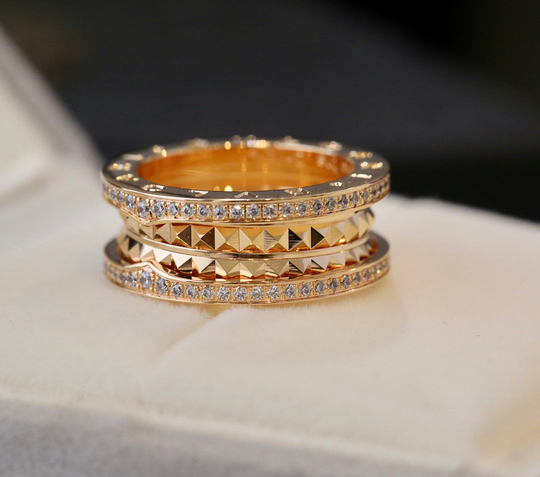 [AuraEcho Jewelry]ZERO 1 GOLD DIAMOND RING