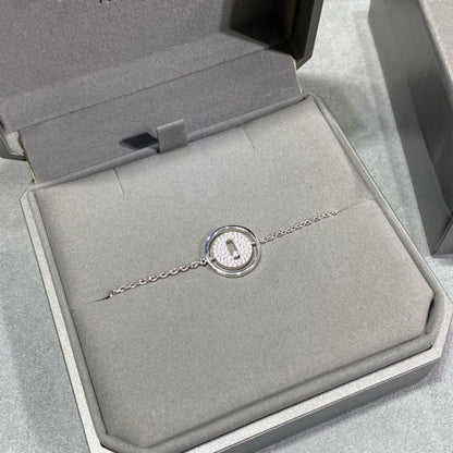 [AuraEcho]LUCKY MOVE DIAMOND PAVED BRACELET