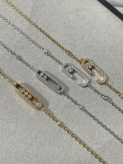 [AuraEcho]BABY MOVE DIAMOND BRACELET