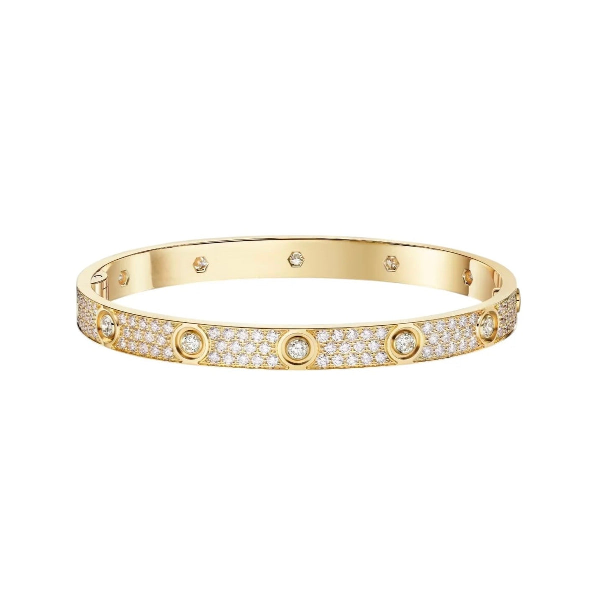 [AuraEcho]Love & Juste Statement Bracelet Trio Stack Set