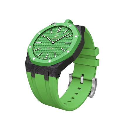 [AuraEcho]Royal Oak Pop Exclusive Carbon‑fiber Case & Silicone Strap
