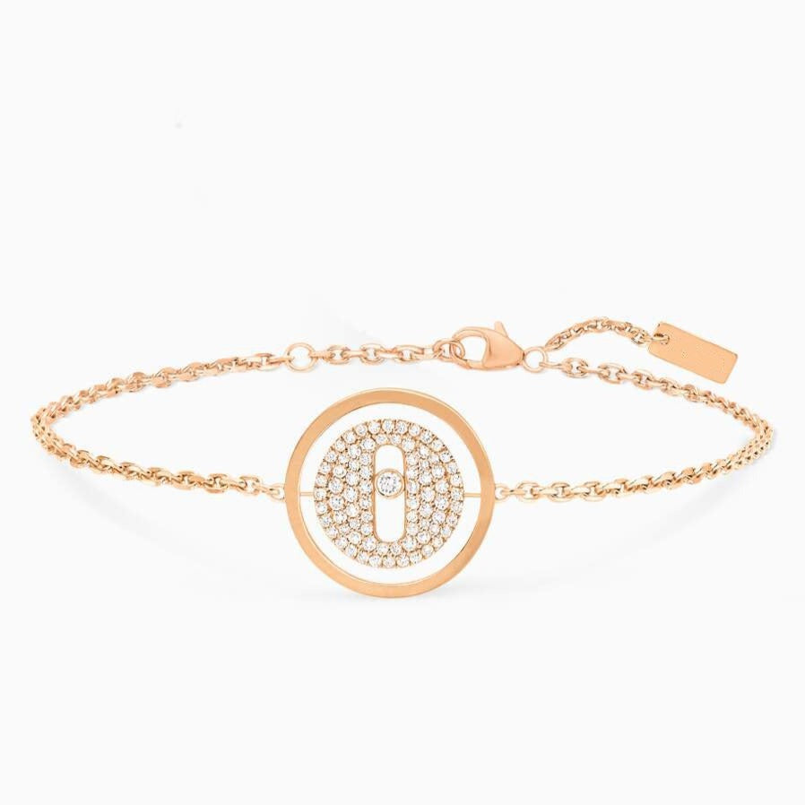 [AuraEcho]LUCKY MOVE DIAMOND PAVED BRACELET