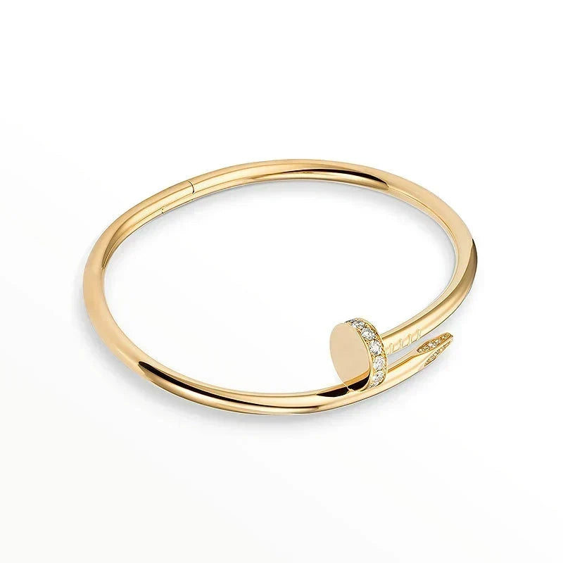 [AuraEcho] LOVE Classic & JUSTE Diamond Bracelet Stack Set