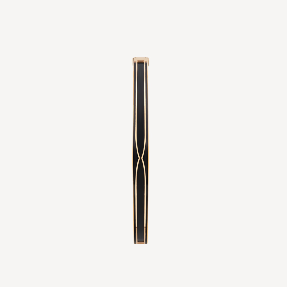 [AuraEcho Jewelry]ZERO 1 PINK GOLD WITH MATTE BLACK CERAMIC BRACELET