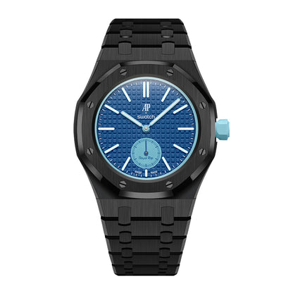 [AuraEcho]Royal Oak Pop Exclusive Steel Case & Strap Full‑wrap Embedded Watch Band (AP6013A)