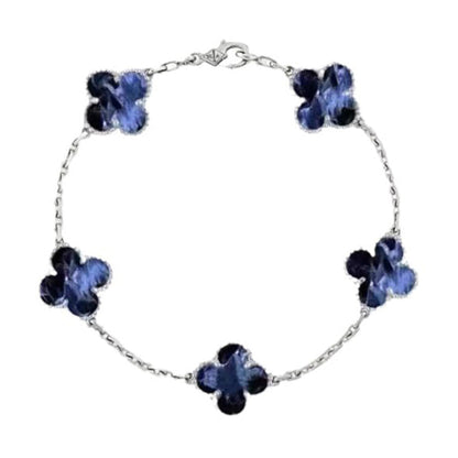 [Auraecho]CLOVER 5 MOTIF PIETERSITE BRACELET COLLECTION