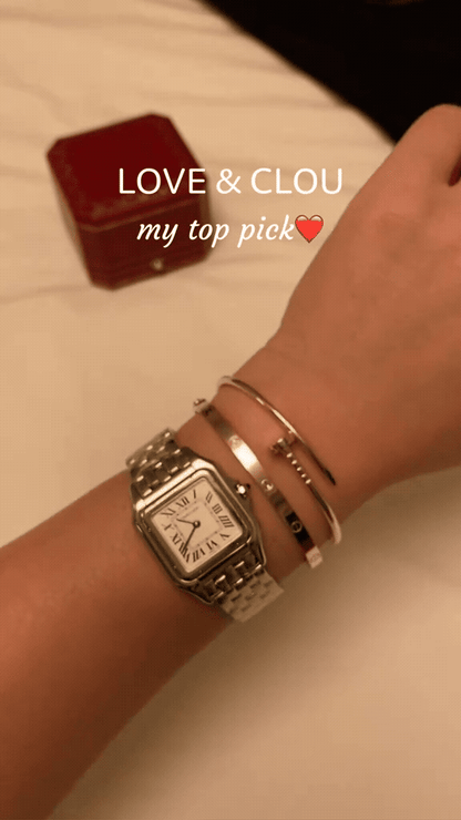 [AuraEcho] LOVE & JUSTE Classic Bracelet Stack Set