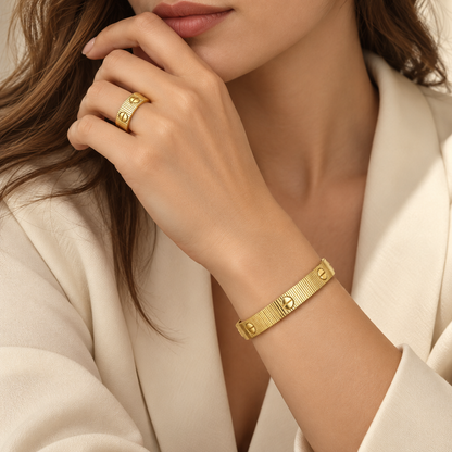 [AuraEcho]Love Unlimited Bracelet & Ring Set