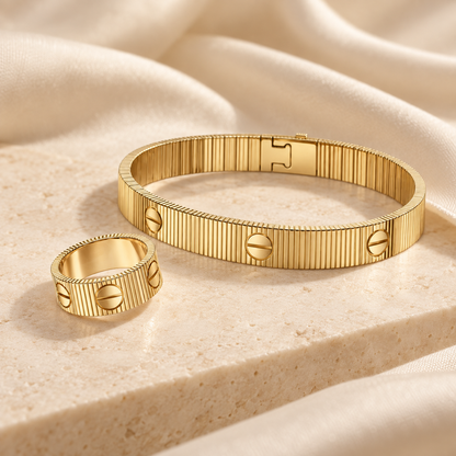 [AuraEcho]Love Unlimited Bracelet & Ring Set