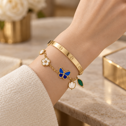 [AuraEcho]Lucky Spring & Love Bracelet Stack Set