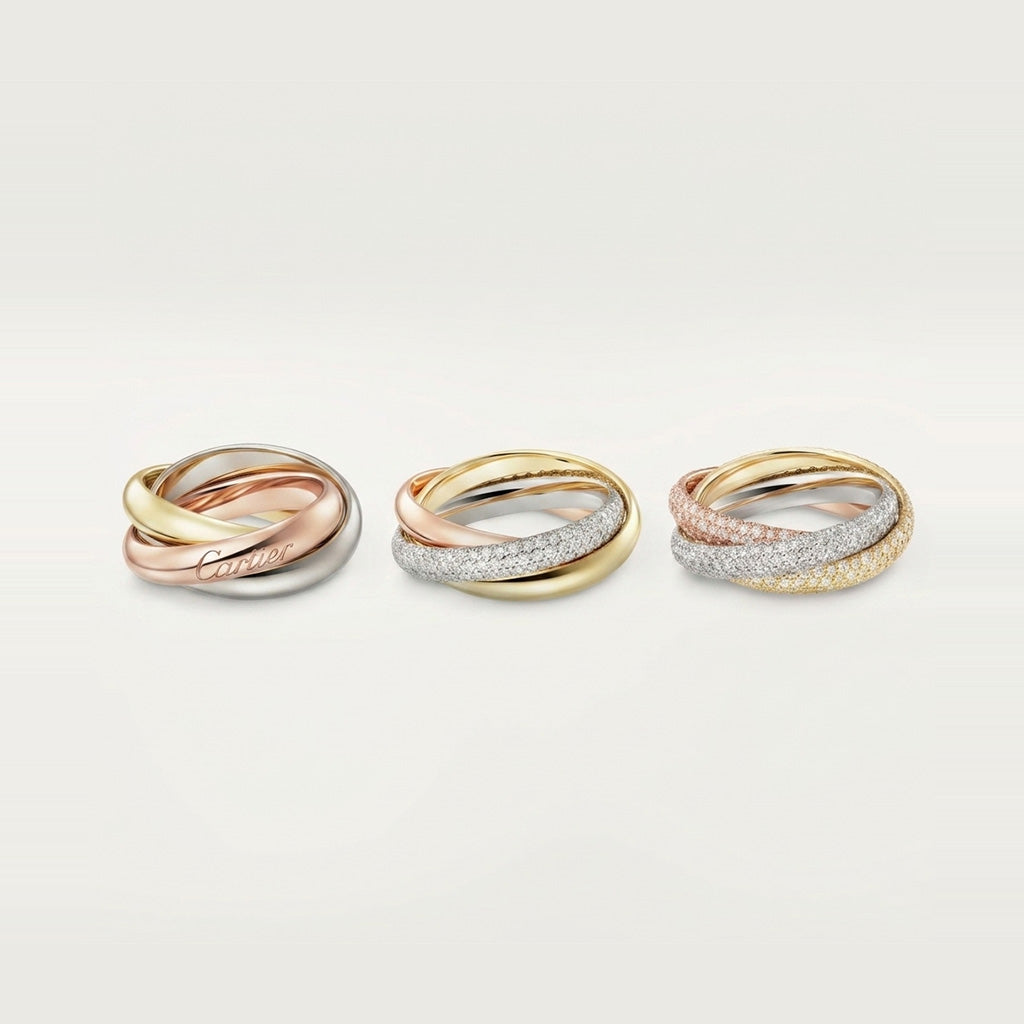 [AuraEcho] TRINITY 3.2MM RING COLLECTION