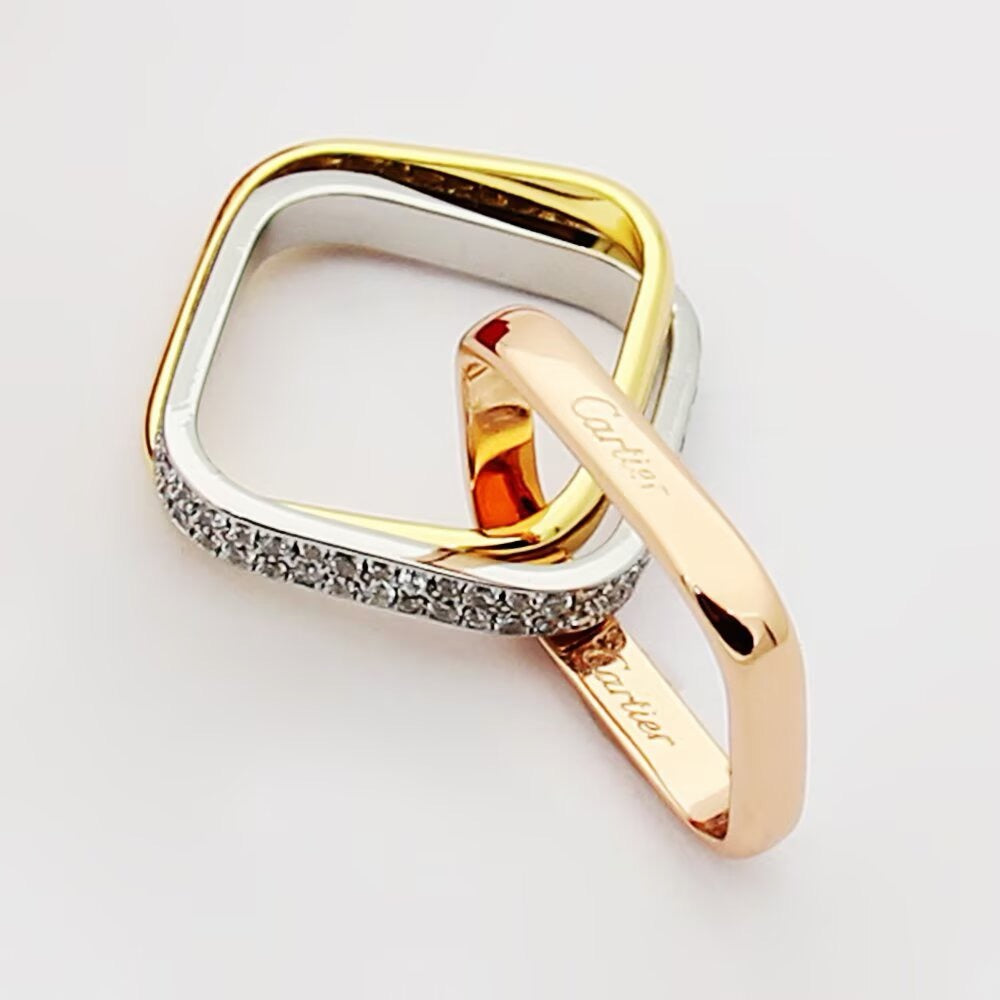 [AuraEcho] TRINITY 3.5MM CUSHION RING COLLECTION
