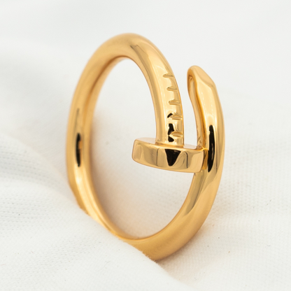 [AuraEcho Jewelry]JUSTE RING 2.65MM PINK GOLD