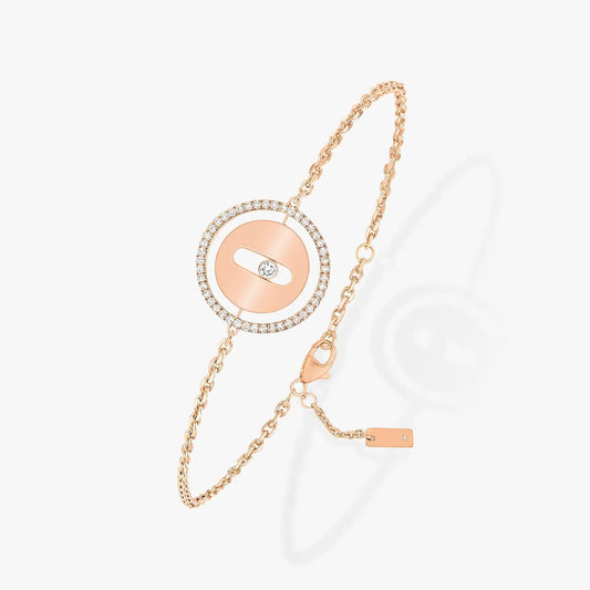 [AuraEcho]LUCKY MOVE PAVED DIAMOND BRACELET