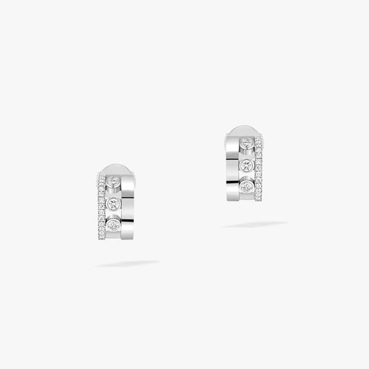 [AuraEcho]MOVE ROMANE EARRINGS DIAMOND