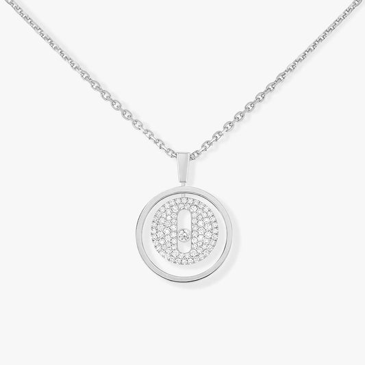 [AuraEcho]LUCKY MOVER PM PAVED NECKLACE