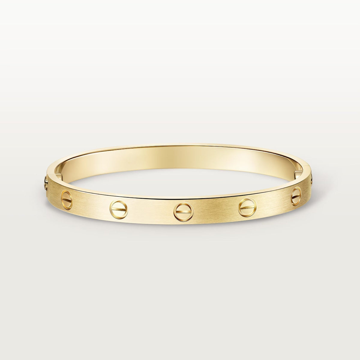 [AuraEcho] Clover & Love & Juste 3-Piece Gold Bracelet Stack Set