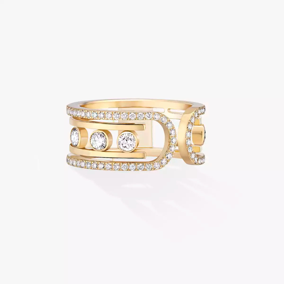 [AuraEcho]Move 10th Diamond Ring in Gold