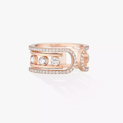 [AuraEcho]Move 10th Diamond Ring in Gold