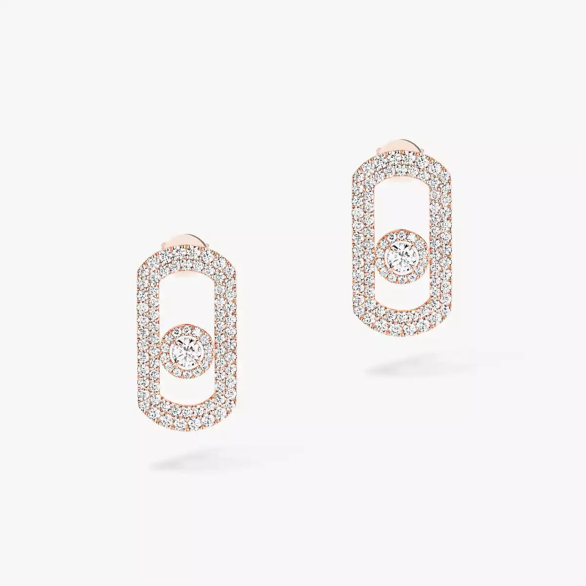 [AuraEcho]So Move Pave_-Set Diamond Earrings in Silver