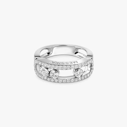 [AuraEcho] Move Gold Diamond Pave_ Ring
