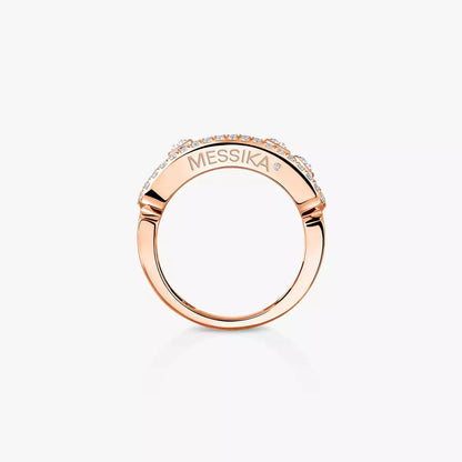 [AuraEcho] Move Gold Diamond Pave_ Ring