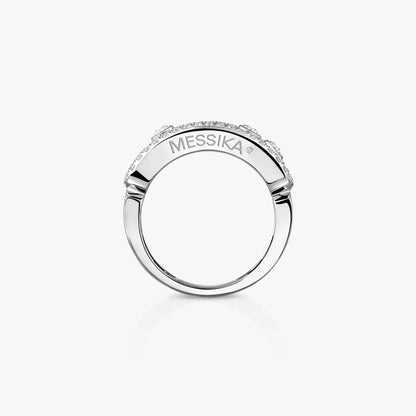 [AuraEcho] Move Gold Diamond Pave_ Ring