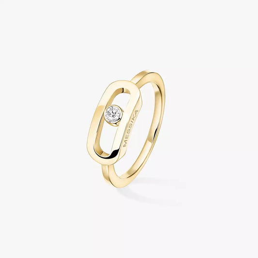 [AuraEcho]Move Uno Diamond Ring in Gold