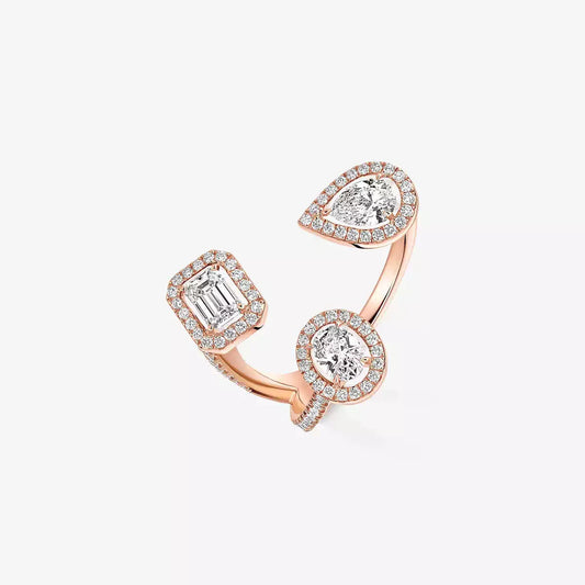 [[AuraEcho] Diamond Ring 0,25ct My Twin Trilogy