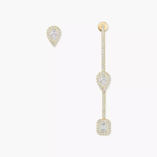 [AuraEcho]Diamond Drop Earrings My Twin