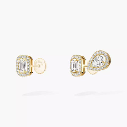 [AuraEcho]Diamond Earrings 0,10ct My Twin 1+2