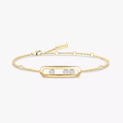 [AuraEcho]Baby Move Diamond Bracelet