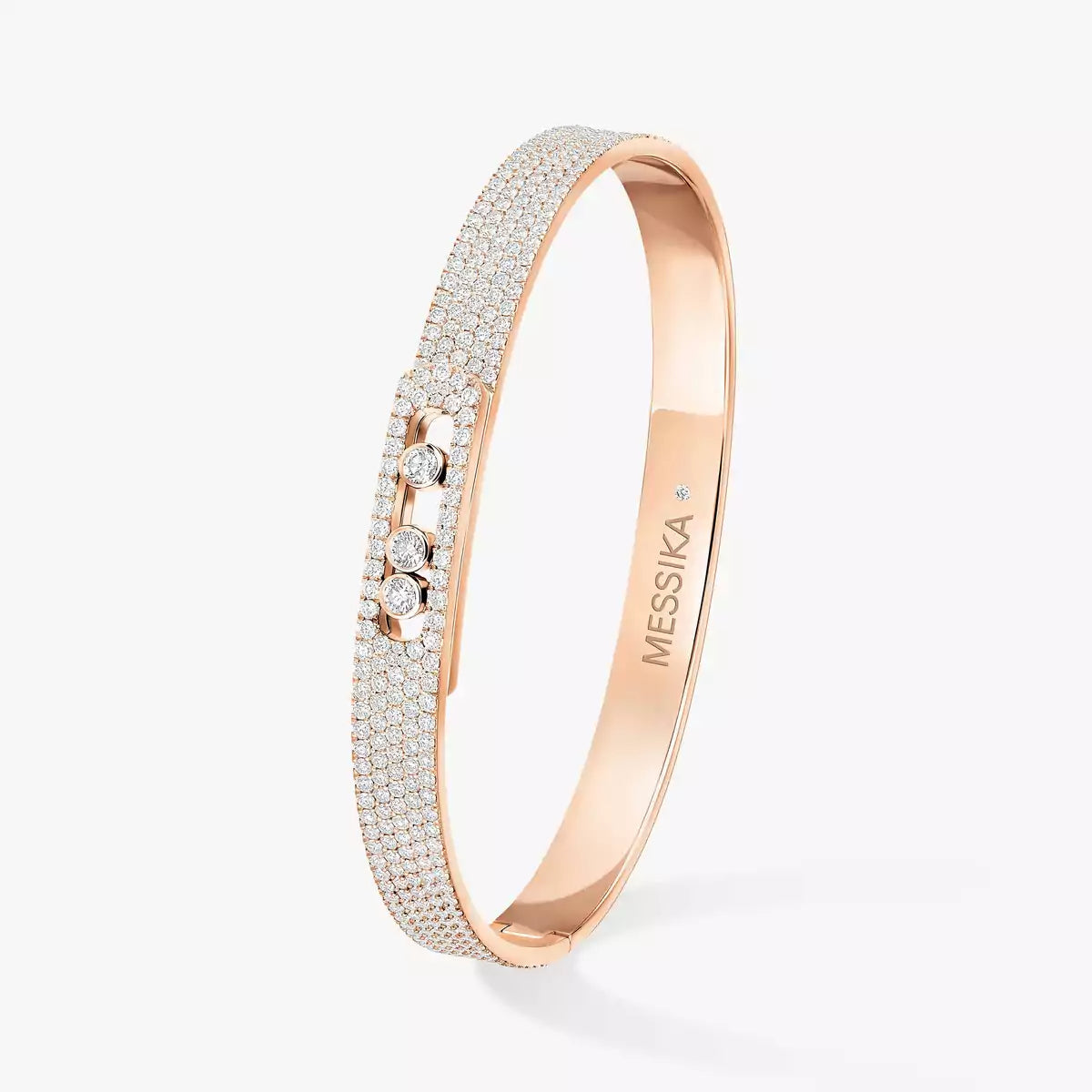 [AuraEcho]Move Noa Full Pavé Diamond Bangle Bracelet