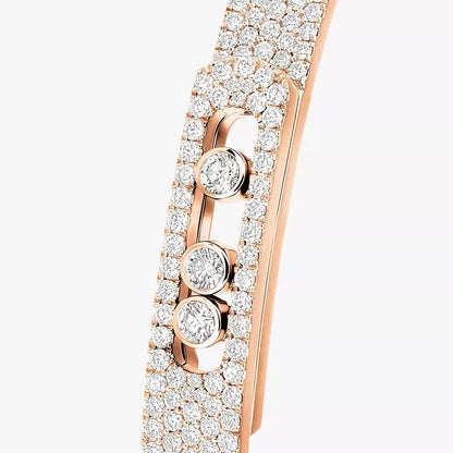 [AuraEcho]Move Noa Full Pavé Diamond Bangle Bracelet