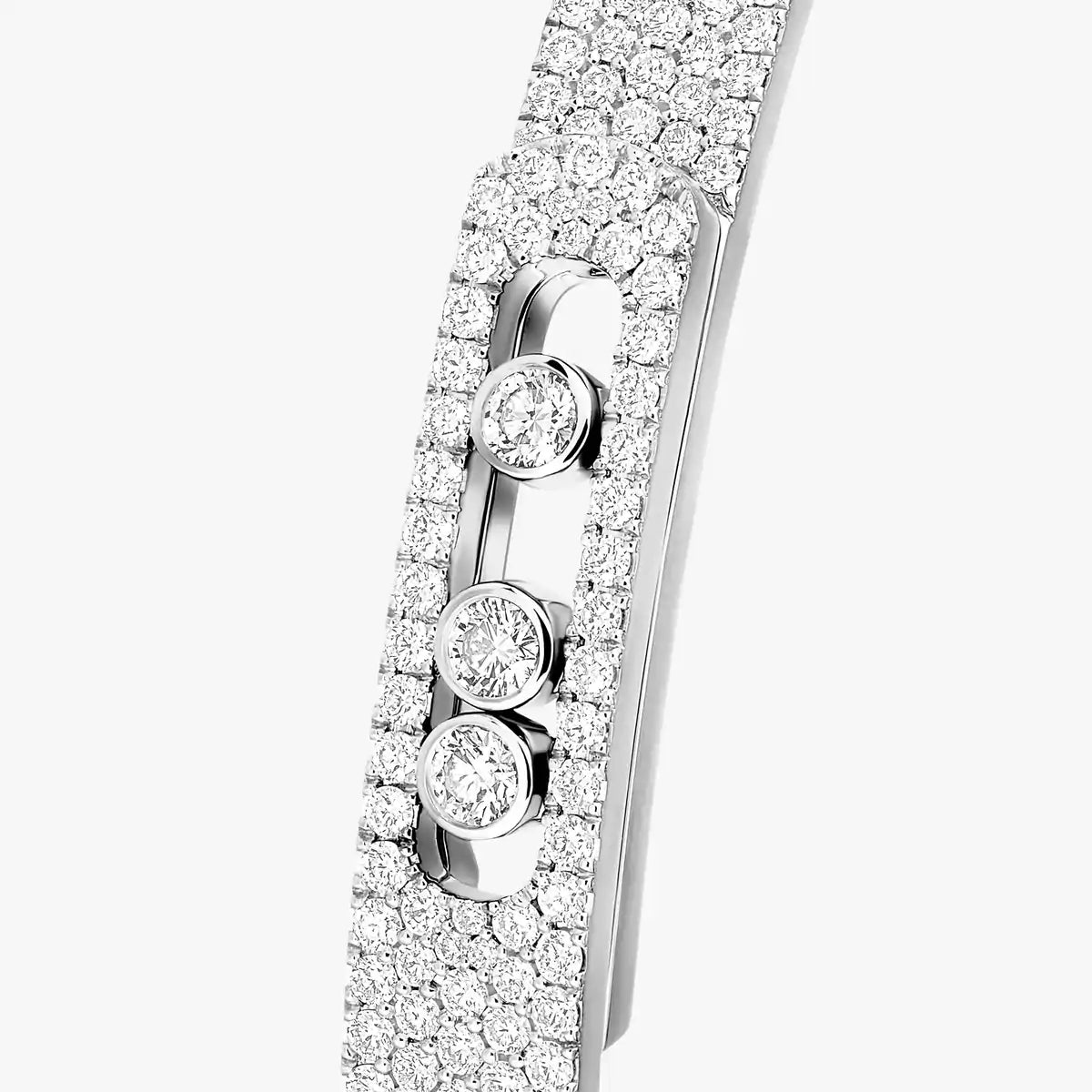 [AuraEcho]Move Noa Full Pavé Diamond Bangle Bracelet
