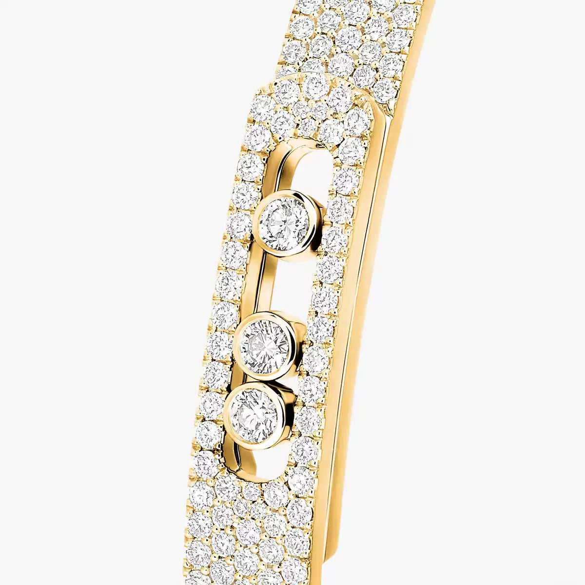 [AuraEcho]Move Noa Full Pavé Diamond Bangle Bracelet