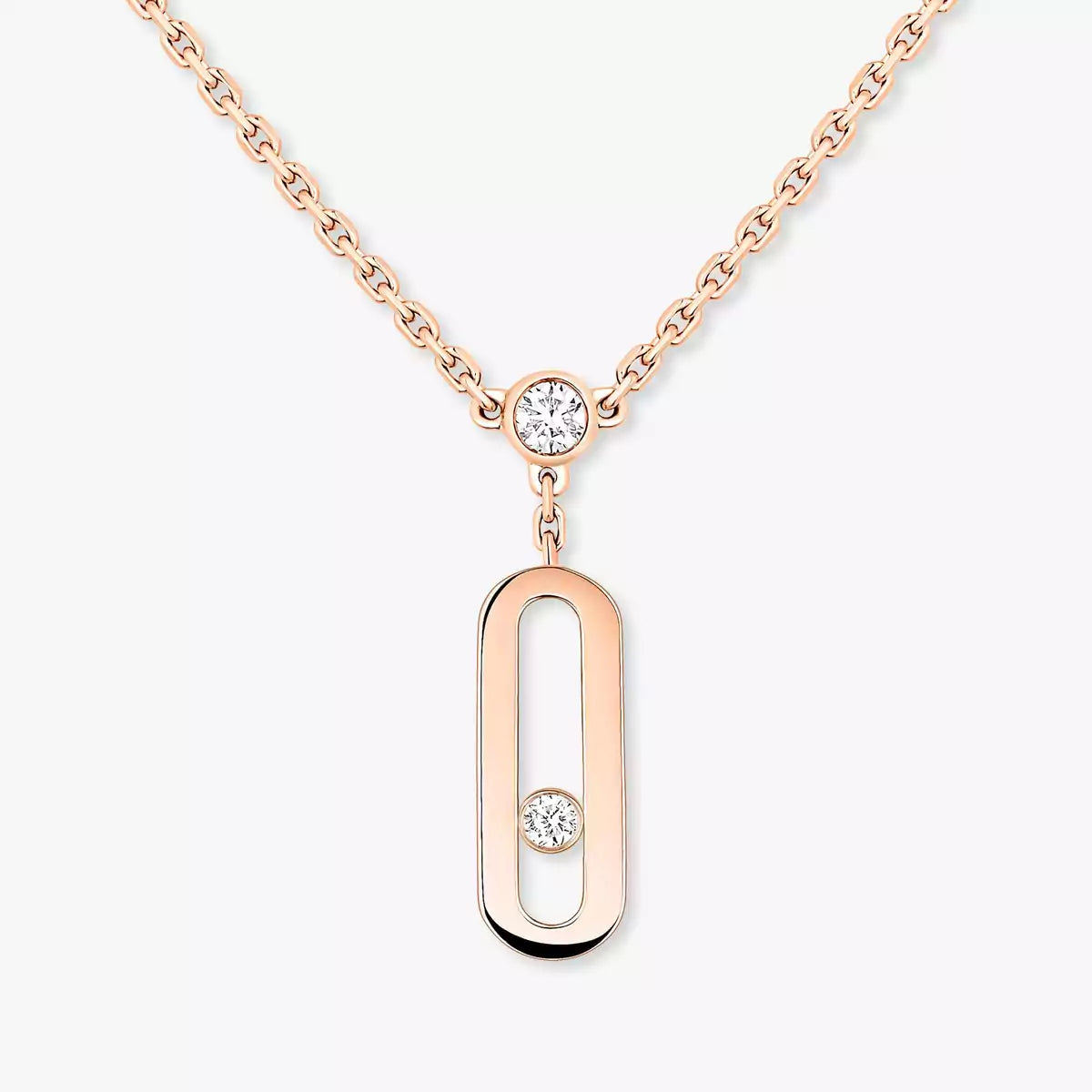 [AuraEcho] Move Uno Diamond Necklace
