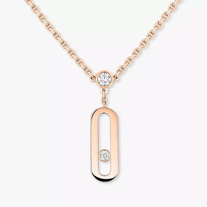 [AuraEcho] Move Uno Diamond Necklace