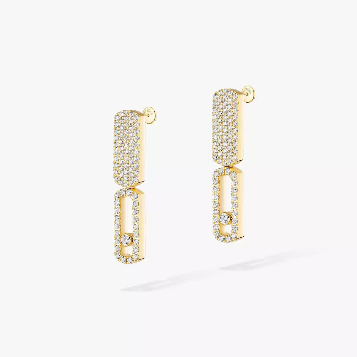 [AuraEcho]Imperial Move SM Diamond Earrings