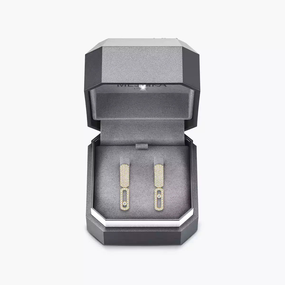 [AuraEcho]Imperial Move SM Diamond Earrings