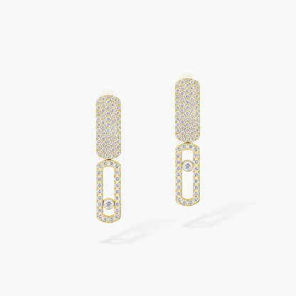 [AuraEcho]Imperial Move SM Diamond Earrings