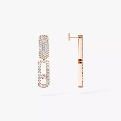 [AuraEcho]Imperial Move SM Diamond Earrings