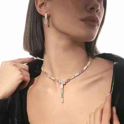 [AuraEcho]Imperial Move SM Diamond Earrings