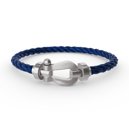 [AuraEcho]Love & Force Large Horseshoe Trio Bracelet Stack Set